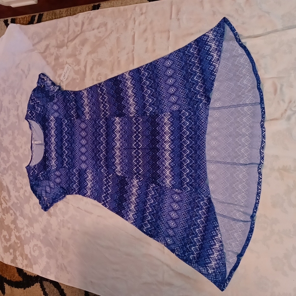 NY Collection Dresses & Skirts - Nwt-NY Collection Women's 2X  Dress Multi-shades of blue & white